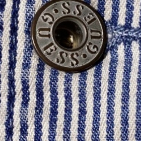 Guess BlueJean Overall Shorts - Picture 5 of 8